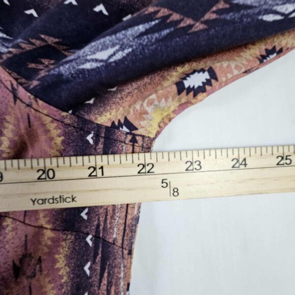 Vintage Womens Wrangler Western Shirt  Diamond Shape Pearl Snap Long Sleeve Larg - Picture 5 of 10